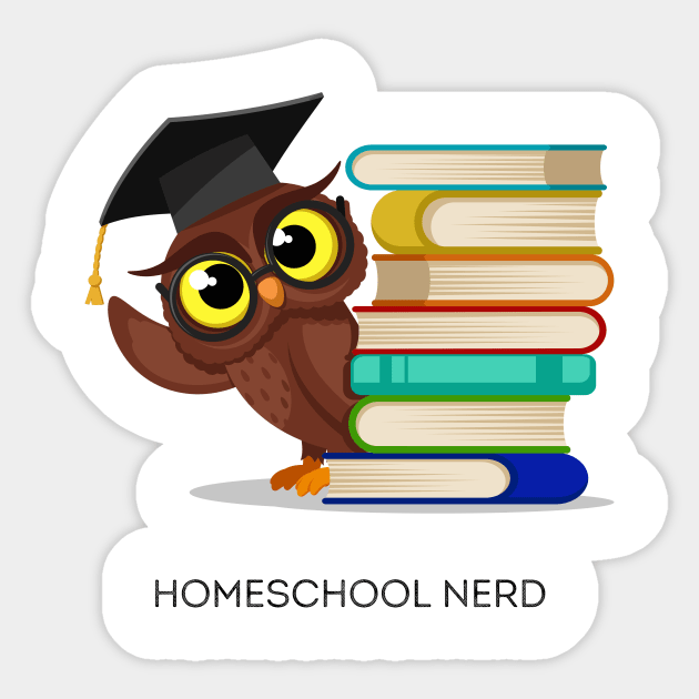 Homeschool Nerd Sticker by Pacific West